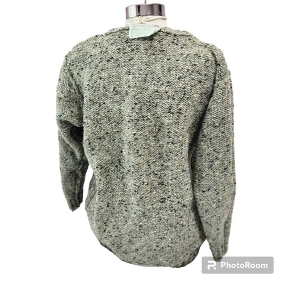 Donegal Button-down wool Cardigan Size 44 EU - Picture 5 of 9